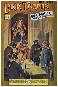 Dick Turpin (Farblithografie) von Robert Prowse Jnr
