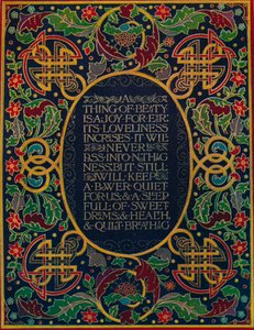 Doublure in Levant-Marokko, mit Einlage und Werkzeug, ca. 1880, 1914 von Robert Riviere
