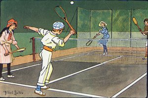 Rasentennis von Robert Salles