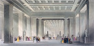 Die Grand Central und ägyptischen Salons, British Museum, Holborn, London, ca. 1836