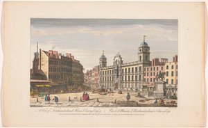 Ansicht von Northumberland House an Charing Cross in London (Londen) von Robert Sayer