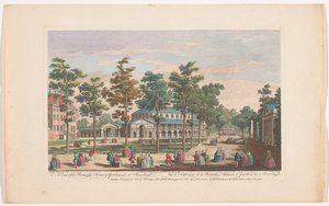 Ansicht der Rotunde in den Ranelagh Gardens in London von Robert Sayer