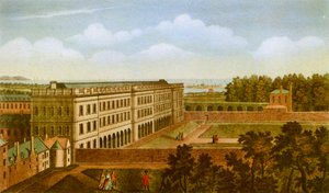 Die Bibliothek des Trinity College, Dublin, ca. 1760