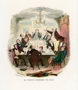 Illustration für die Pickwick-Papiere von Robert Seymour
