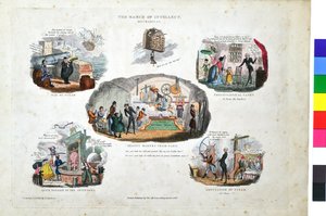 Marsch des Intellekts. Mechanisch von Robert Seymour