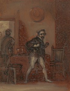 Ford in Rage nach dem Anblick von Falstaff von Robert Smirke