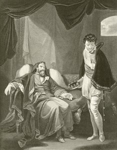 Heinrich IV. tadelt Prinz Heinrich von Robert Smirke