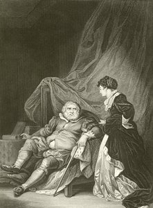 Heinrich VIII. und Catherine Parr von Robert Smirke