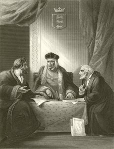 Heinrich VII. mit Empson und Dudley von Robert Smirke