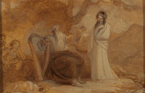 Illustration zu Shakespeares "Ein Wintermärchen" oder "Cymbeline" von Robert Smirke