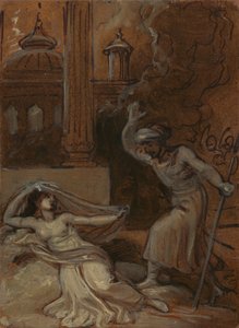 Illustration für eine östliche Romanze, möglicherweise 