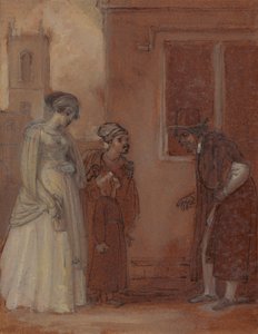 Meister William Page und Sir Hugh Evans von Robert Smirke