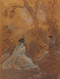 Oberon und Puck von Robert Smirke