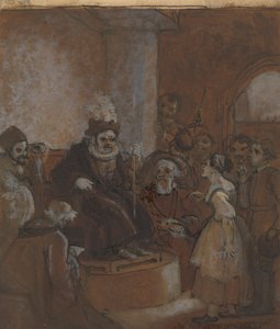 [Eine von] Illustrationen zu Shakespeare von Robert Smirke
