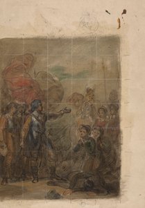 Szene aus Don Quijote von Robert Smirke