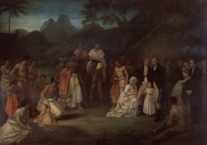 Die Abtretung von Matavi durch den Hohepriester von Tahiti von Robert Smirke