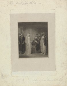 Ohne Titel: Der Perser und die Sklavenhändler von Robert Smirke