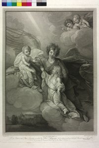 Apotheose der verstorbenen Kinder von König Georg III von England und seiner Frau Königin Charlotte von Robert Strange