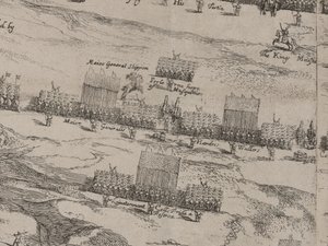 Beschreibung der Armeen zu Pferd und zu Fuß Seiner Majestät und Sir Thomas Fairfax; der vierzehnte Juni 1645 von Robert Streater or Streeter