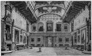 Der Waterloo-Saal, Windsor Castle, 1880 von Robert Taylor Pritchett