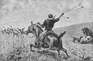 Das Werfen der Bolas, ca. 1885