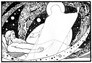 Zeichnung für das Buch Hiob, 1913