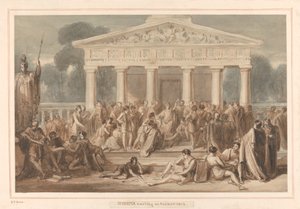 Hypatia lehrt in Alexandria