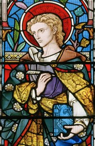 St. Johannes (Detail) aus Der gute Hirte von Robert Turnill Bayne