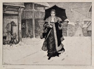 Weihnachtsmorgen von Robert Walker Macbeth