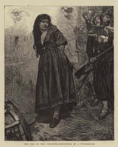 Das Ende der Kommune, Hinrichtung einer Petroleuse von Robert Walker Macbeth