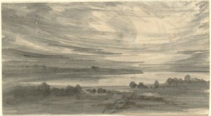 Landschaft mit See
