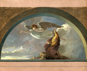 Moses betrachtet das Gelobte Land, ca. 1860-1865 von Robert Walter Weir