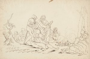 Szene nach Salvator Rosa von Robert Walter Weir