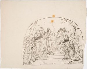Christus erweckt den Toten von Robert Wilhelm Ekman