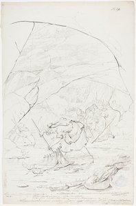Lemminkäinens Mutter in Tuonela von Robert Wilhelm Ekman