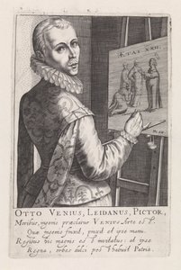 Porträt von Otto van Veen von Robert Willemsz de Baudous