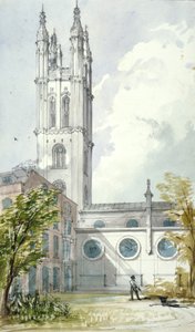 Kirche St. Michael, Cornhill, City of London von Robert William Billings