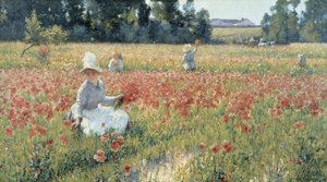 In Flanders Field - Wo Soldaten schlafen und Mohnblumen wachsen von Robert William Vonnoh