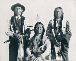 Eine Gruppe von Algonquins