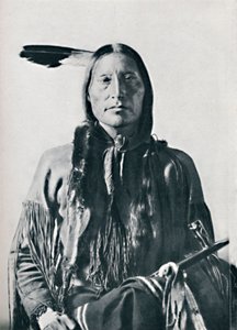 Ein Algonquin-Indianer, 1912