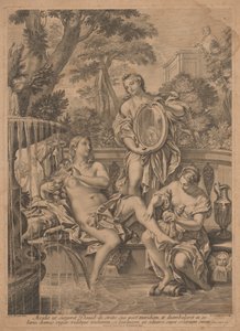 David und Bathseba von Robert van Audenaerd, after Carlo Maratta
