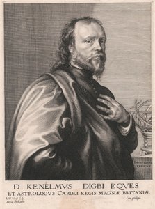 D. Kenelmus Digbi Eques, und Astrologe von König Karl von Großbritannien von Robert van Voerst