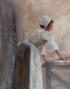Mutter in der Küche, 2017 von Roberta Murray
