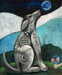 Der Hund und der Blaue Mond