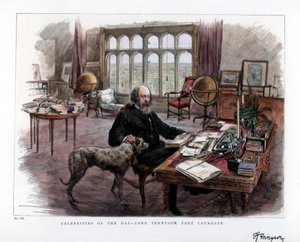 Alfred Lord Tennyson 1809-1892, Dichterfürst, 1884 von Roberts
