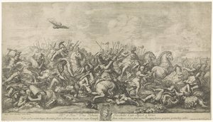 Kampf zwischen Alexander dem Großen und Darius III