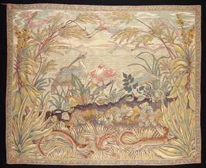 Landschaft mit Reihern von Robin Christian Andersen