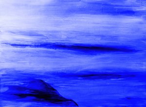 Tiefe blaue Abstraktion von RodMacIver
