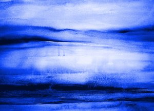 Tiefblauer Horizont von RodMacIver