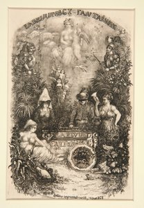 Frontispiz von von Rodolphe Bresdin